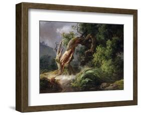 The Oak and the Reed, 1816-Achille Etna Michallon-Framed Giclee Print