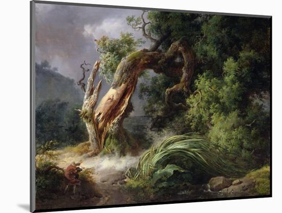 The Oak and the Reed, 1816-Achille Etna Michallon-Mounted Giclee Print