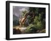 The Oak and the Reed, 1816-Achille Etna Michallon-Framed Premium Giclee Print