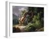 The Oak and the Reed, 1816-Achille Etna Michallon-Framed Premium Giclee Print