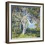 The Oak-Guy Rose-Framed Art Print