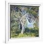 The Oak-Guy Rose-Framed Art Print