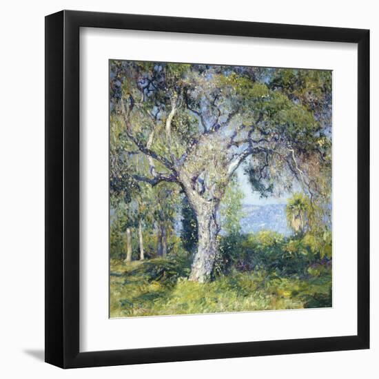 The Oak-Guy Rose-Framed Art Print