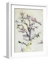 The Oak-Paul Cézanne-Framed Giclee Print