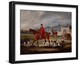 The Oakley Hunt-Henry Thomas Alken-Framed Giclee Print