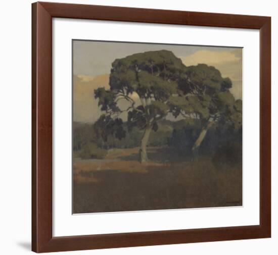 The Oaks-Arthur Frank Mathews-Framed Art Print