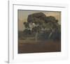 The Oaks-Arthur Frank Mathews-Framed Art Print