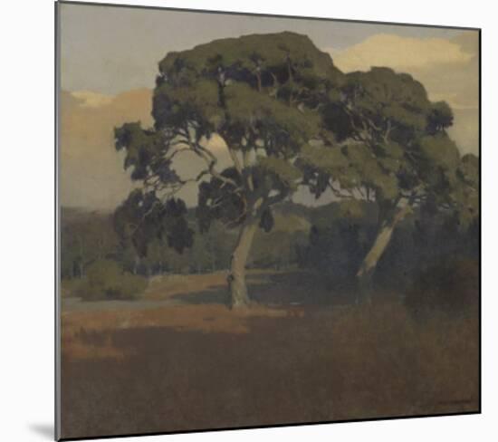 The Oaks-Arthur Frank Mathews-Mounted Art Print