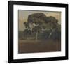 The Oaks-Arthur Frank Mathews-Framed Art Print