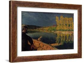 The Oarsman, 1897-Edouard Vuillard-Framed Giclee Print