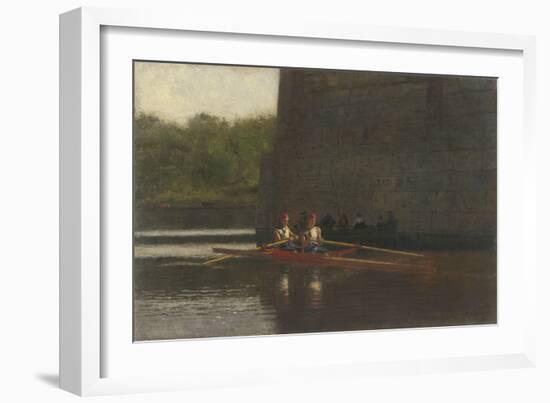 The Oarsmen, 1874-Thomas Cowperthwait Eakins-Framed Giclee Print
