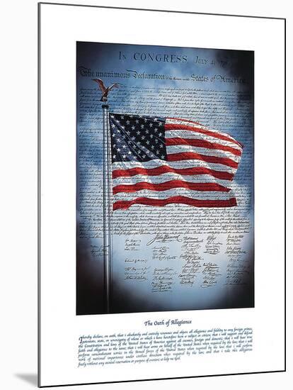 The Oath of Allegiance-Unknown-Mounted Art Print