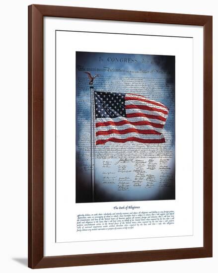 The Oath of Allegiance-Unknown-Framed Art Print