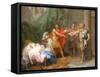 The Oath of Brutus, c.1771-Jacques Antoine Beaufort-Framed Stretched Canvas