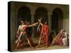 The Oath of Horatii, 1784-Jacques-Louis David-Stretched Canvas