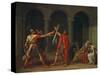 The Oath of Horatii, 1784-Jacques Louis David-Stretched Canvas