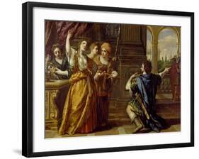 The Oath of Semiramis, C. 1623-24-Pietro da Cortona-Framed Giclee Print