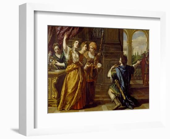 The Oath of Semiramis, C. 1623-24-Pietro da Cortona-Framed Giclee Print