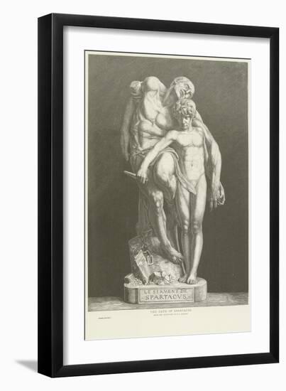 The Oath of Spartacus-Louis Ernest Barrias-Framed Giclee Print