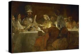 The Oath of the Batavians, from the History of Tacitus, 1662-Rembrandt van Rijn-Stretched Canvas