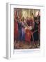 The Oath of the English Barons-Arthur Claude Strachan-Framed Premium Giclee Print