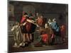 The Oath of the Horatii, 1791-Armand Charles Caraffe-Mounted Giclee Print