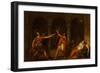 The Oath of the Horatii (Stud), 1784-Jacques Louis David-Framed Giclee Print