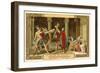 The Oath of the Horatii-null-Framed Giclee Print
