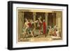 The Oath of the Horatii-null-Framed Giclee Print