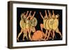 ''The Oath of the Seven Chiefs', 1880-Flaxman-Framed Giclee Print