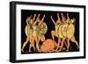 ''The Oath of the Seven Chiefs', 1880-Flaxman-Framed Giclee Print