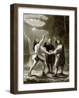 The Oath of the Three Swiss-English-Framed Giclee Print