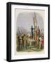 The Oath of Walter L'Espec, from a Chronicle of England BC 55 to AD 1485, Pub. London, 1863-James William Edmund Doyle-Framed Giclee Print