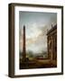 The Obelisk, 1789-Hubert Robert-Framed Giclee Print