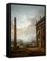 The Obelisk, 1789-Hubert Robert-Framed Stretched Canvas