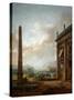 The Obelisk, 1789-Hubert Robert-Stretched Canvas