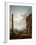 The Obelisk, 1789-Hubert Robert-Framed Giclee Print