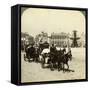 The Obelisk and Fountain, Place De La Concorde, Paris, France, 19th Century-Underwood & Underwood-Framed Stretched Canvas