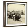 The Obelisk and Fountain, Place De La Concorde, Paris, France, 19th Century-Underwood & Underwood-Framed Photographic Print