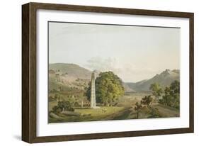 The Obelisk at Axum, Engraved by Daniel Havell (1785-1826) 1809-Henry Salt-Framed Giclee Print