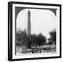 The Obelisk of Heliopolis, Egypt, 1905-Underwood & Underwood-Framed Photographic Print