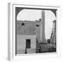 The Obelisk of Rameses II and Front of Luxor Temple, Thebes, Egypt, 1905-Underwood & Underwood-Framed Photographic Print