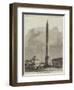 The Obelisk of the Lateran at Rome-null-Framed Giclee Print