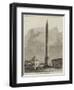 The Obelisk of the Lateran at Rome-null-Framed Giclee Print