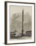 The Obelisk of the Lateran at Rome-null-Framed Giclee Print