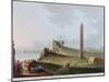 'The Obelisks at Alexandria, called Cleopatra's Needles', Egypt, 1802-Thomas Milton-Mounted Giclee Print