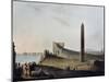 The Obelisks of Alexandria known as Cleopatra's Needles, Engraving-Luigi Mayer-Mounted Giclee Print