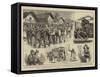 The Oberammergau Passion Play, Notes in the Crowd-null-Framed Stretched Canvas