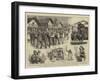 The Oberammergau Passion Play, Notes in the Crowd-null-Framed Giclee Print