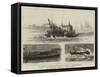 The Oberon Torpedo Experiments-William Edward Atkins-Framed Stretched Canvas